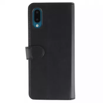 Dėklas-piniginė Krusell Galaxy A02 16,5 cm juoda, 3 kortelių kišenės