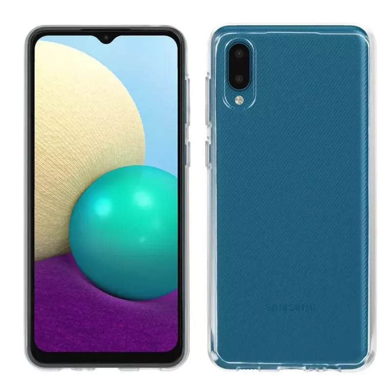 Dėklas Krusell Galaxy A02 16,5 cm permatomas