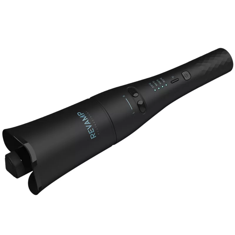 Revamp Progloss Hollywood Curl automatinis garbanojimo lygintuvas Warm Juoda 3 m