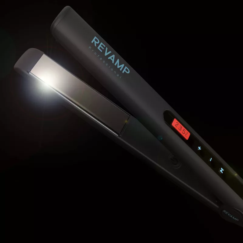 Revamp Progloss Touch Digital tiesinimo žnyplės Warm Juoda 3 m