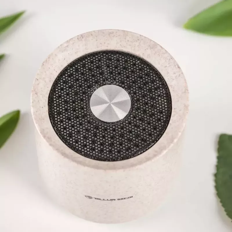 Nešiojamasis garsiakalbis Tellur Bluetooth garsiakalbis žalias 3W kreminis