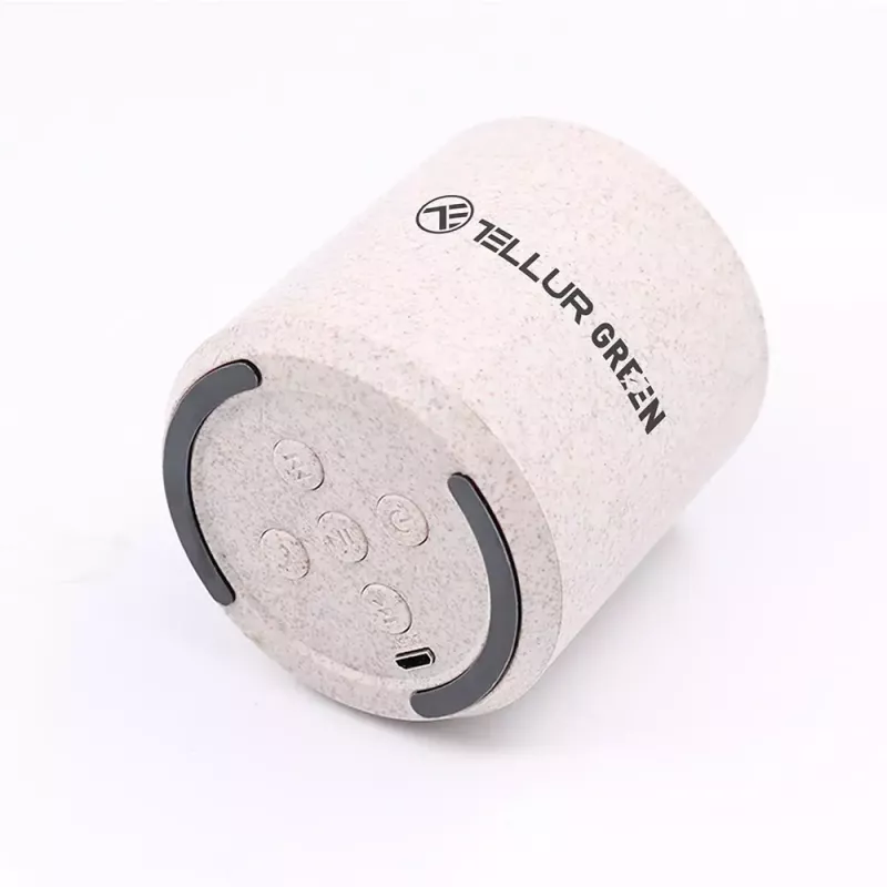 Nešiojamasis garsiakalbis Tellur Bluetooth garsiakalbis žalias 3W kreminis
