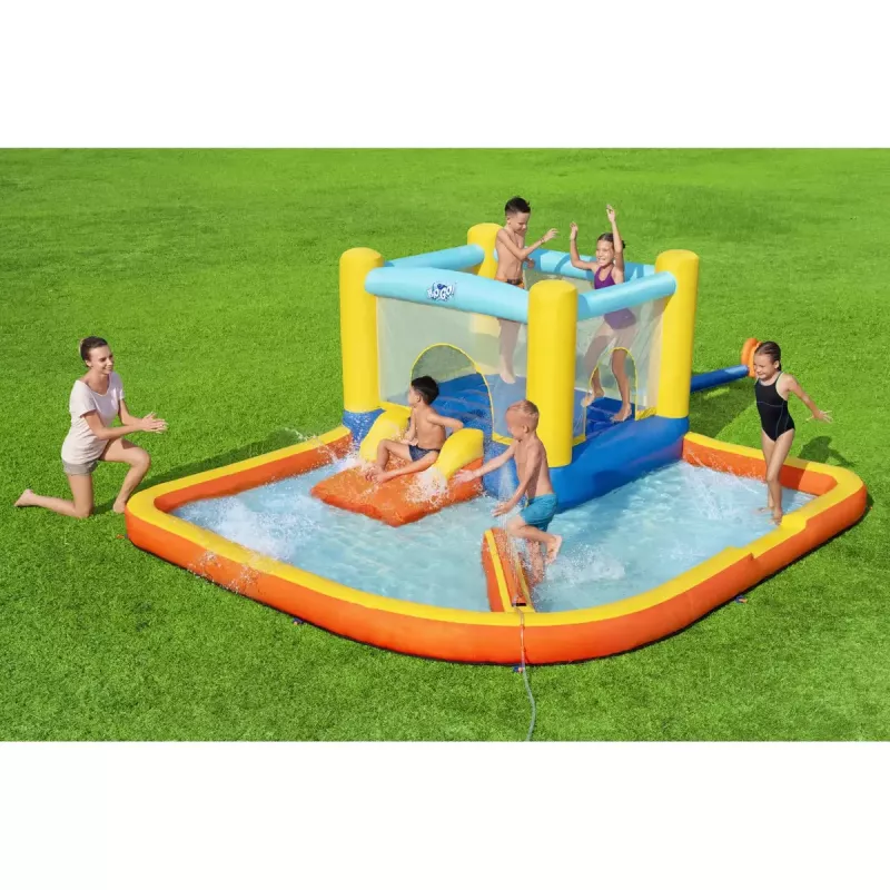 Pripučiamas žaidimų centras Bestway H2OGO! Beach Bounce Kids Water Park 1,52 m