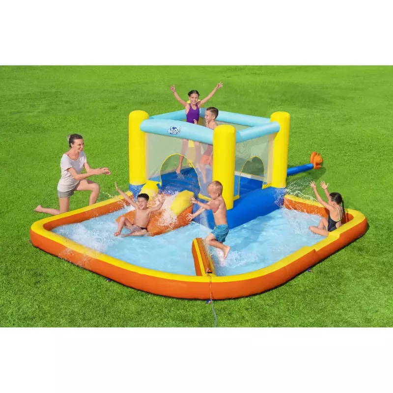 Pripučiamas žaidimų centras Bestway H2OGO! Beach Bounce Kids Water Park 1,52 m