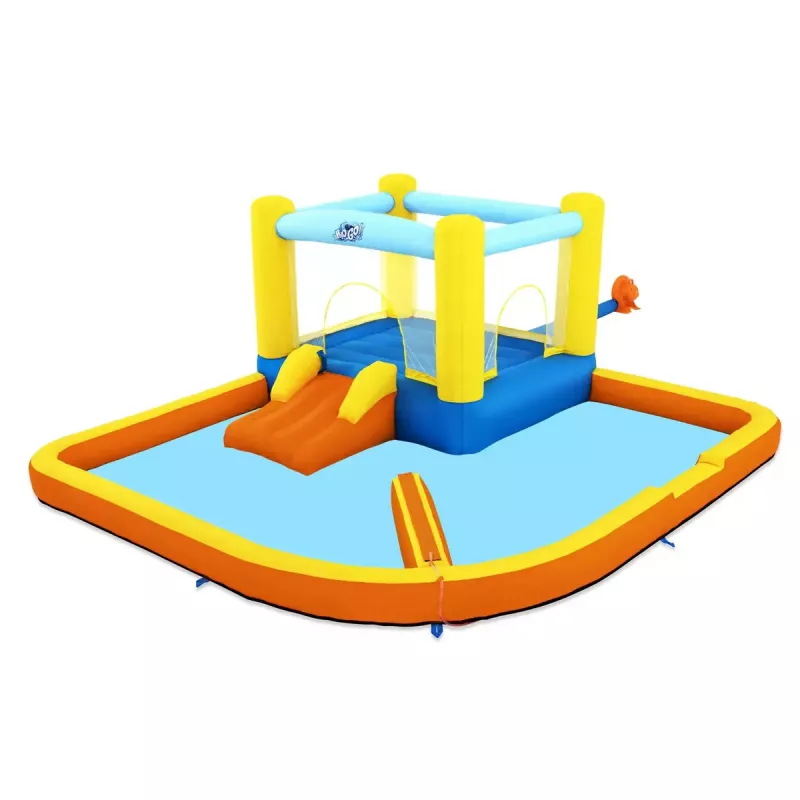 Pripučiamas žaidimų centras Bestway H2OGO! Beach Bounce Kids Water Park 1,52 m