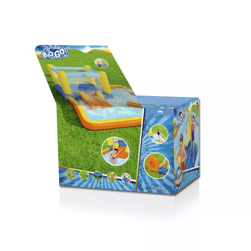 Pripučiamas žaidimų centras Bestway H2OGO! Beach Bounce Kids Water Park 1,52 m