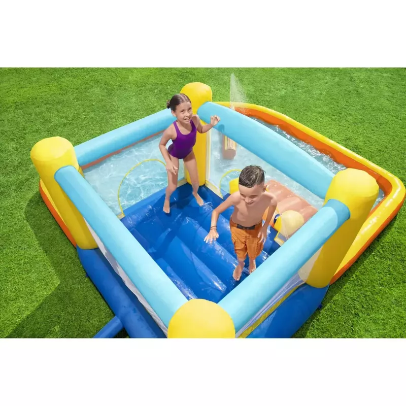 Pripučiamas žaidimų centras Bestway H2OGO! Beach Bounce Kids Water Park 1,52 m