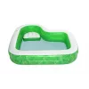 Bestway 7'7 colių x 7'7 colių x 20 colių / 2,31 m x 2,31 m x 51 cm Tropical Paradise šeimos baseinas