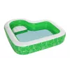 Bestway 7'7 colių x 7'7 colių x 20 colių / 2,31 m x 2,31 m x 51 cm Tropical Paradise šeimos baseinas