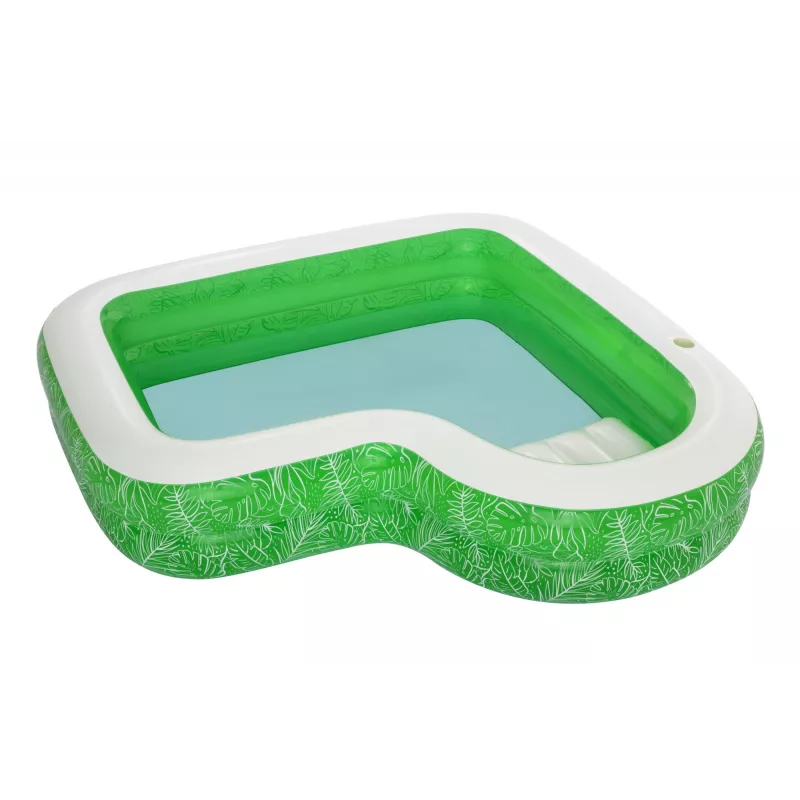 Bestway 7'7 colių x 7'7 colių x 20 colių / 2,31 m x 2,31 m x 51 cm Tropical Paradise šeimos baseinas