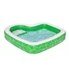 Bestway 7'7 colių x 7'7 colių x 20 colių / 2,31 m x 2,31 m x 51 cm Tropical Paradise šeimos baseinas