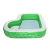 Bestway 7'7 colių x 7'7 colių x 20 colių / 2,31 m x 2,31 m x 51 cm Tropical Paradise šeimos baseinas