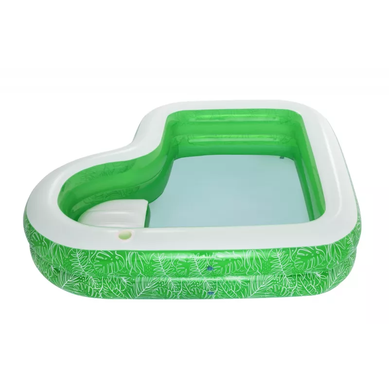 Bestway 7'7 colių x 7'7 colių x 20 colių / 2,31 m x 2,31 m x 51 cm Tropical Paradise šeimos baseinas