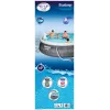 Bestway 57372 antžeminis baseinas pripučiamas baseinas apvalus 12362 L pilkas