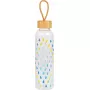 Stiklinis butelis Cambridge CM06991 550 ml su bambukiniu dangteliu