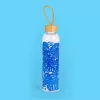 Stiklinis butelis Cambridge CM06992 750 ml su bambukiniu dangteliu – daugkartinis geriamasis butelis