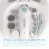 Manikiūro ir pedikiūro įrankių rinkinys HoMedics MAN-3023A-EU 2 galvutės Plastikas Mėlyna Balta