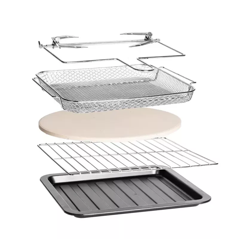 Mini krosnelė Gastroback Design 42815 21L 1680W juoda