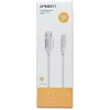 Micro USB duomenų laidas Orsen S32 2.1A 1,2 m pilkas