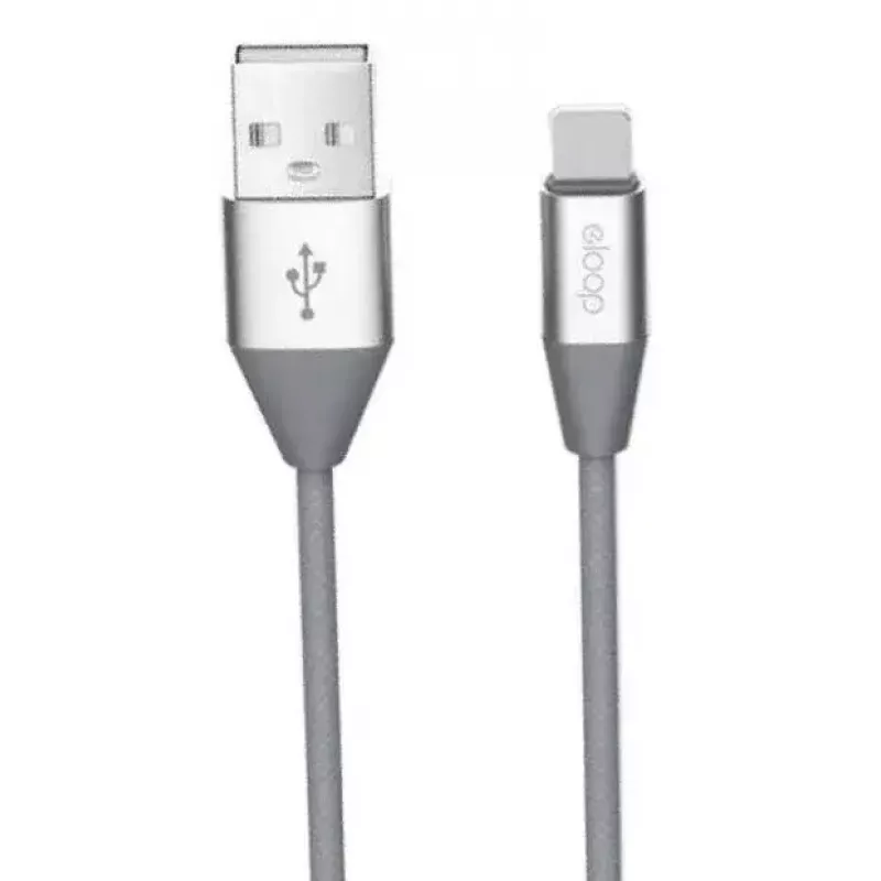Micro USB duomenų laidas Orsen S32 2.1A 1,2 m pilkas