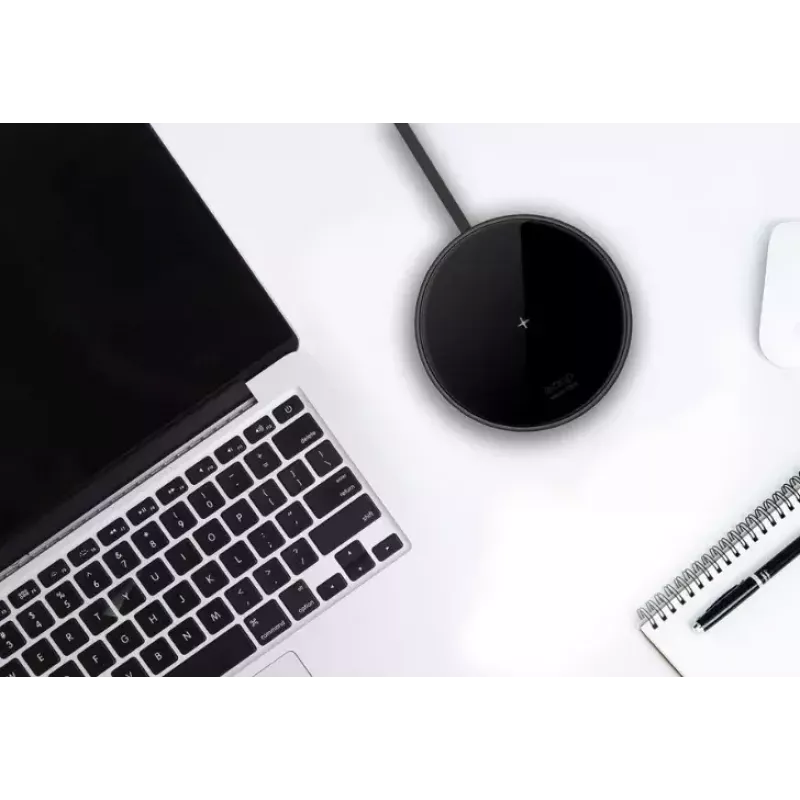 Eloop W1 belaidis 10W greitojo įkrovimo įkroviklis su Qi suderinamiems išmaniesiems telefonams ir priedams