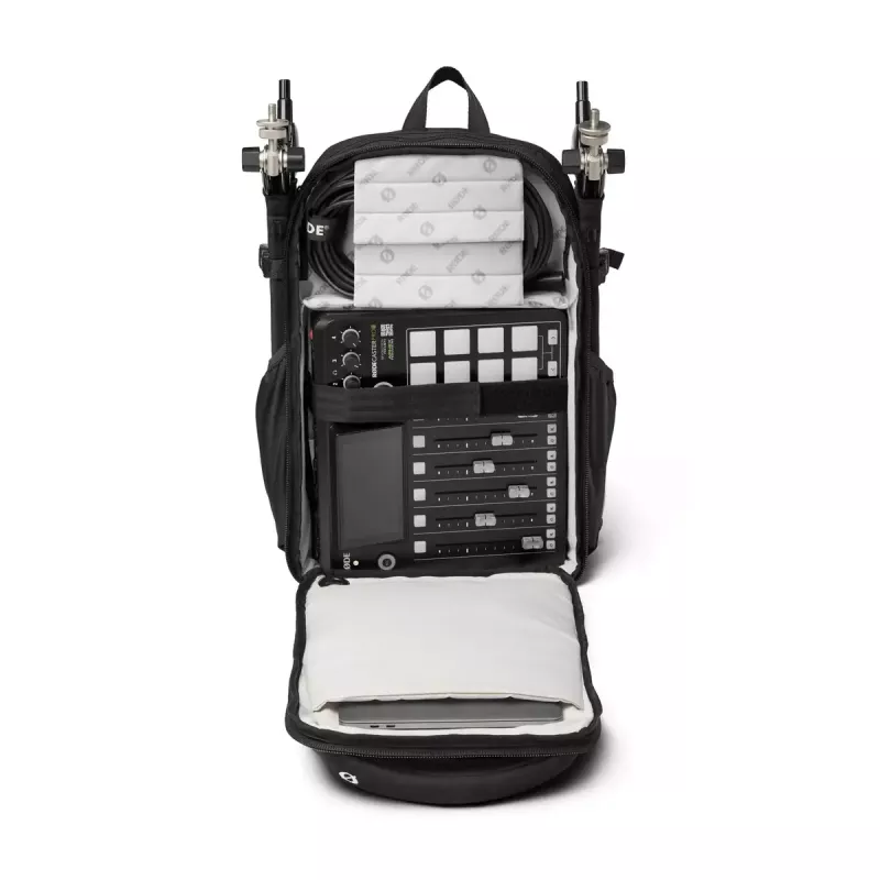 Kuprinė RØDE Backpack Juoda Alcantara Polyester 300x200x480mm