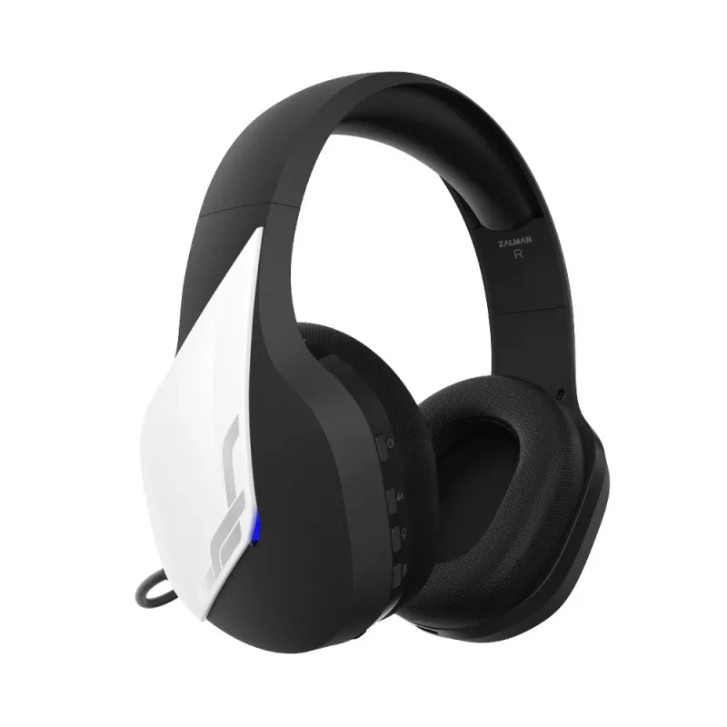 Zalman HPS700 White Belaidė ausinė su galvos juosta, skirta žaidimams