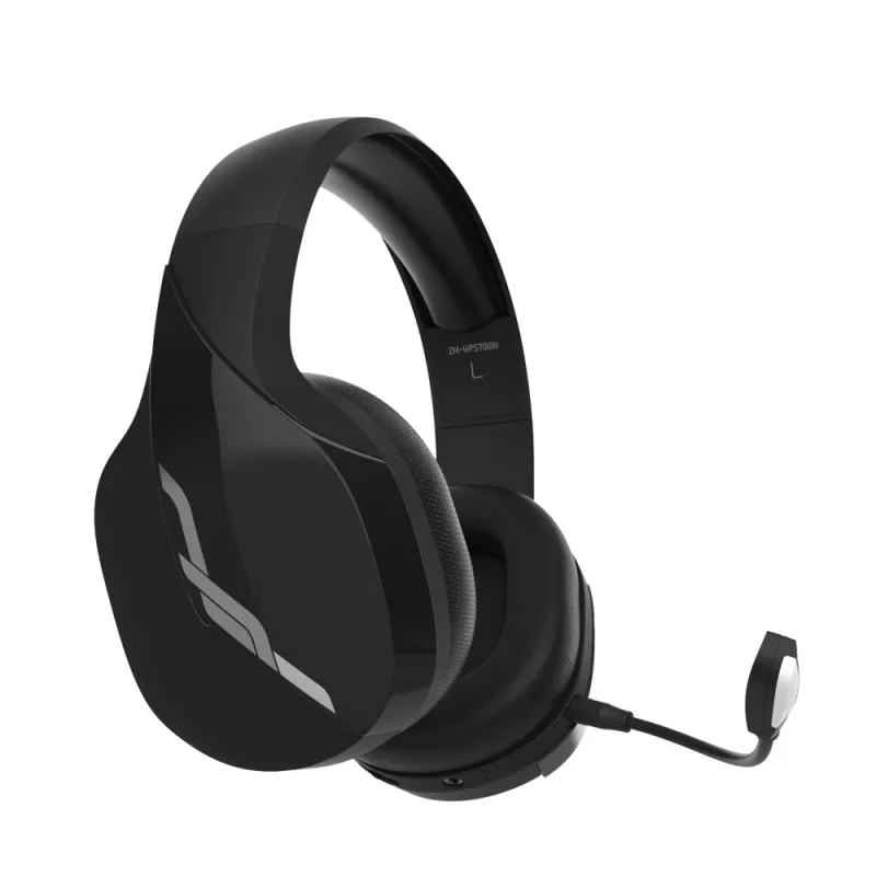 Zalman HPS700 Juoda belaidės ausinės, galvos apyrankės tipo, skirtos žaidimams