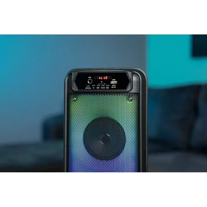 Nešiojamas garsiakalbis Media-Tech MT3177 Flamebox UP, juodas