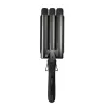 Revamp Progloss Deep Beach Waver Tekstūrinis garbanotuvas Warm Juoda 3 m