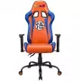 Kompiuterinė žaidimų kėdė Subsonic DBZ Minkšta paminkštinta sėdynė Pilka Oranžinė 125 kg
