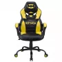 Kompiuterinė žaidimų kėdė Subsonic Batman Junior minkštasuolė paminkštinta sėdynė juoda geltona