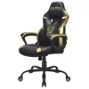 Kompiuterinė žaidimų kėdė Subsonic Junior Hogwarts Apmušta paminkštinta sėdynė Juoda Geltona
