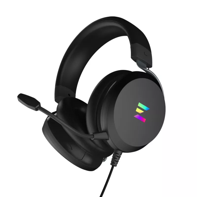 Zalman ZM-HPS610 ausinės / laisvų rankų įranga Laidinis Ant galvos Žaidimams Juoda