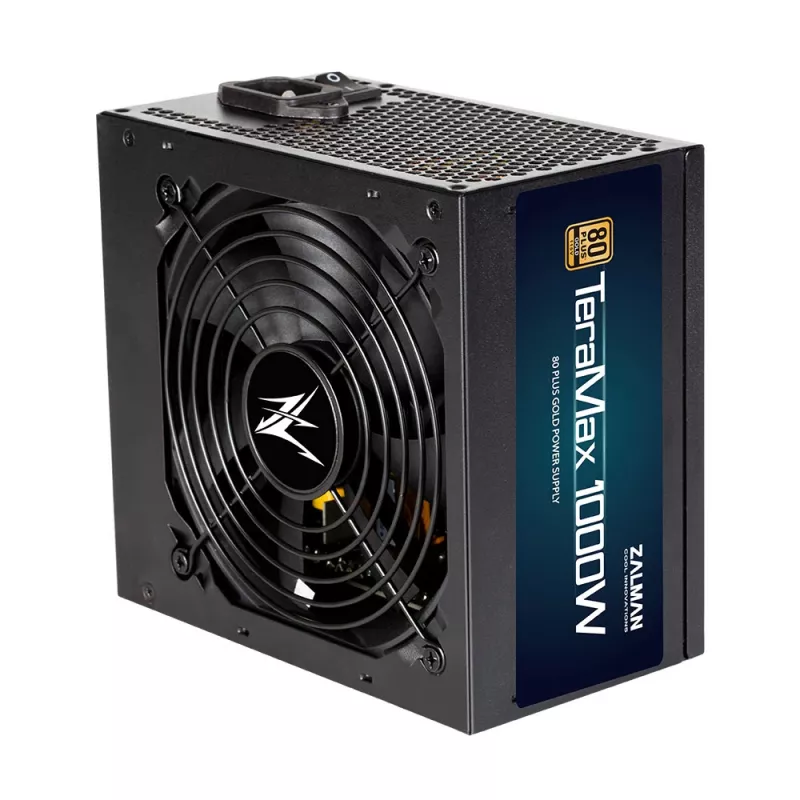 Zalman ZM1200-TMX TerraMax 80 PLUS GOLD PSU 1200W/visiškai modulinis 99,9 % aktyvus PFC/vienas maitinimo blokas