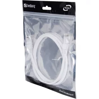 Tinklo kabelis Sandberg UTP Cat6 1m RJ-45 U/UTP pilkas