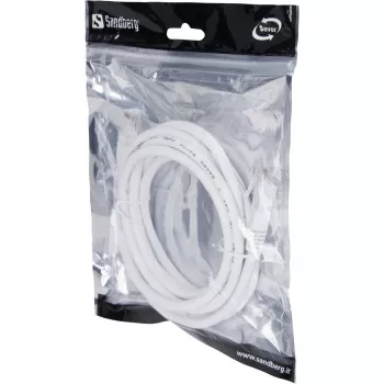 Tinklo kabelis Sandberg UTP Cat6 3m RJ-45 Pilka