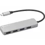USB šakotuvas Sandberg USB-C į 4 x USB 3.0 šakotuvas SAVER