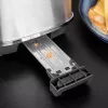 Gastroback Design Advanced 4S skrudintuvas 2 riekėms 1100 W Juodas Nerūdijantis plienas