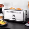 Gastroback Design Advanced 4S skrudintuvas 2 riekėms 1100 W Juodas Nerūdijantis plienas