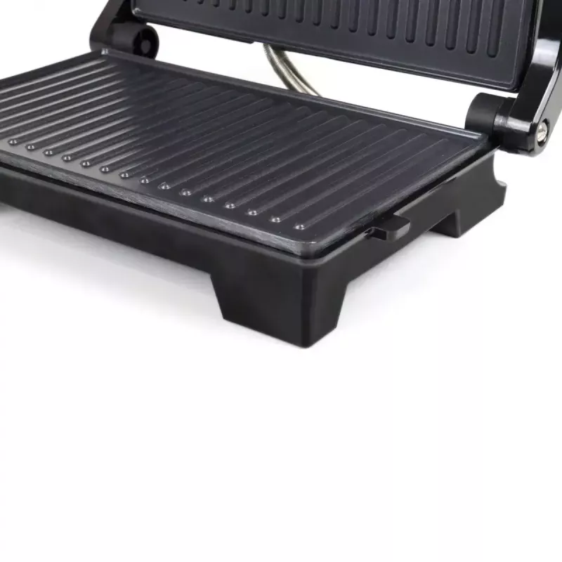 Kontaktinė kepsninė JATA JEGR1107 1000W Juoda Nerūdijantis plienas Sukamasis valdymas