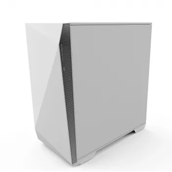 Zalman Z1 Iceberg White – mATX vidutinio bokšto korpusas / iš anksto sumontuoti 2 × 120 mm ventiliatoriai