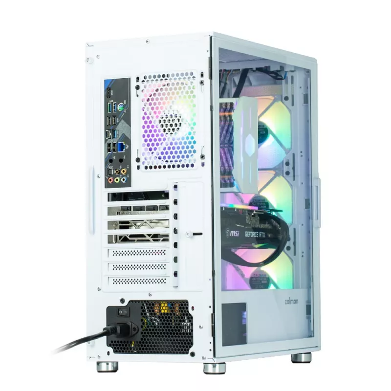 Zalman I3 NEO WHITE kompiuterio korpusas Midi Tower