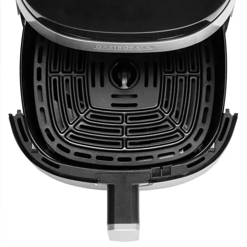 Karšto oro gruzdintuvė Gastroback Design Air Pro XXL 6,5L 1600W Juoda Nerūdijantis plienas