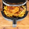 Karšto oro gruzdintuvė Gastroback Design Air Pro XXL 6,5L 1600W Juoda Nerūdijantis plienas