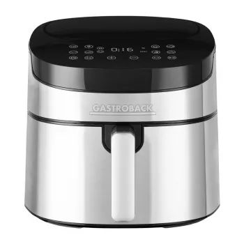 Karšto oro gruzdintuvė Gastroback Design Air Pro XXL 6,5L 1600W Juoda Nerūdijantis plienas