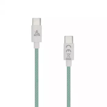 SBOX kabelis USB TYPE C -> USB TYPE C M/M 1M Žalias 60W