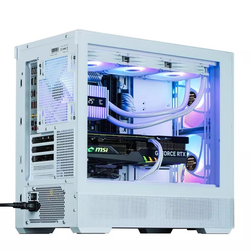 Kompiuterio korpusas Zalman P30 Air White Mini Tower