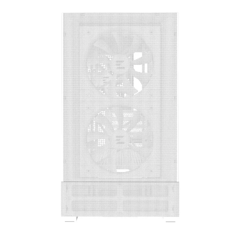 Kompiuterio korpusas Zalman P30 Air White Mini Tower