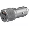 Sandberg automobilinis pakrovėjas 1xQC3.0+1xUSB-C 48W, automobilinis, cigarečių žiebtuvėlis, 12 V, metalinis